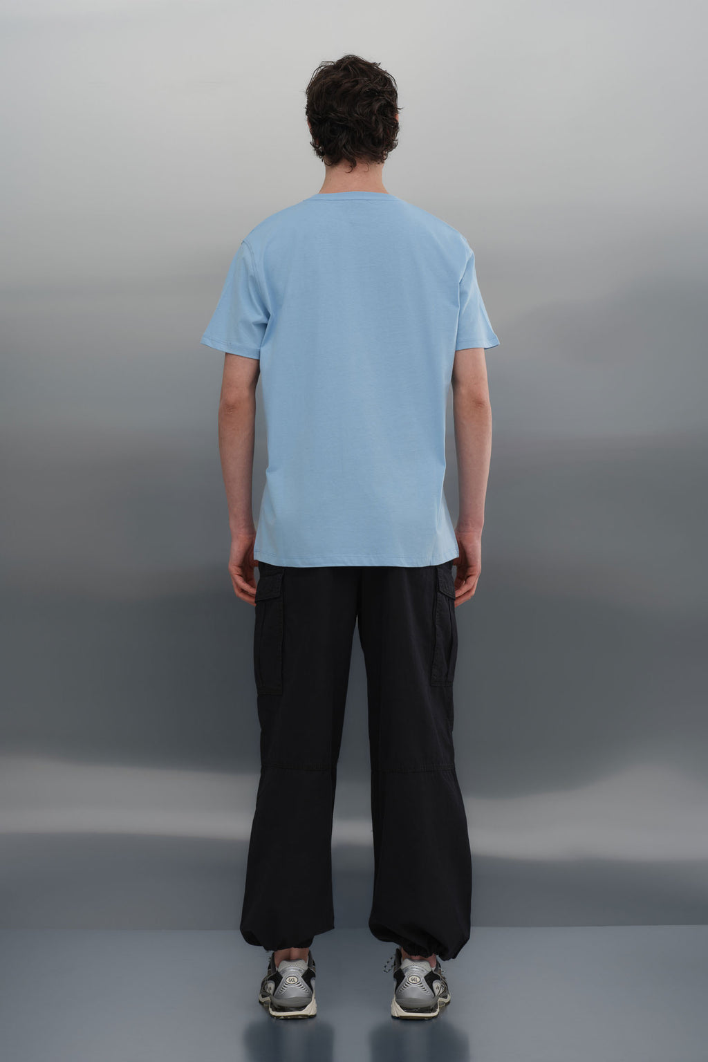 Oversize T-Shirt - Açık Mavi