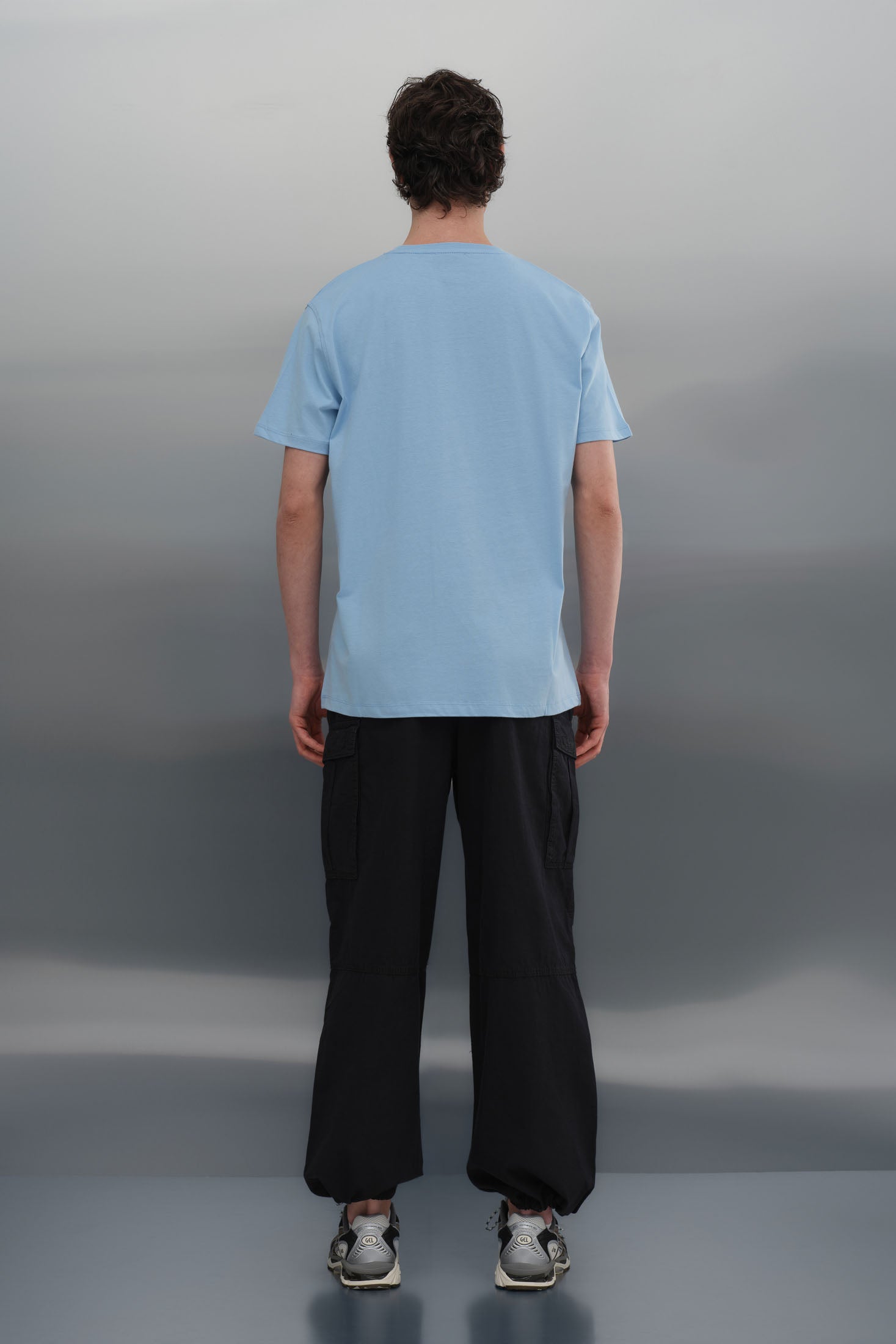 Oversize T-Shirt - Açık Mavi