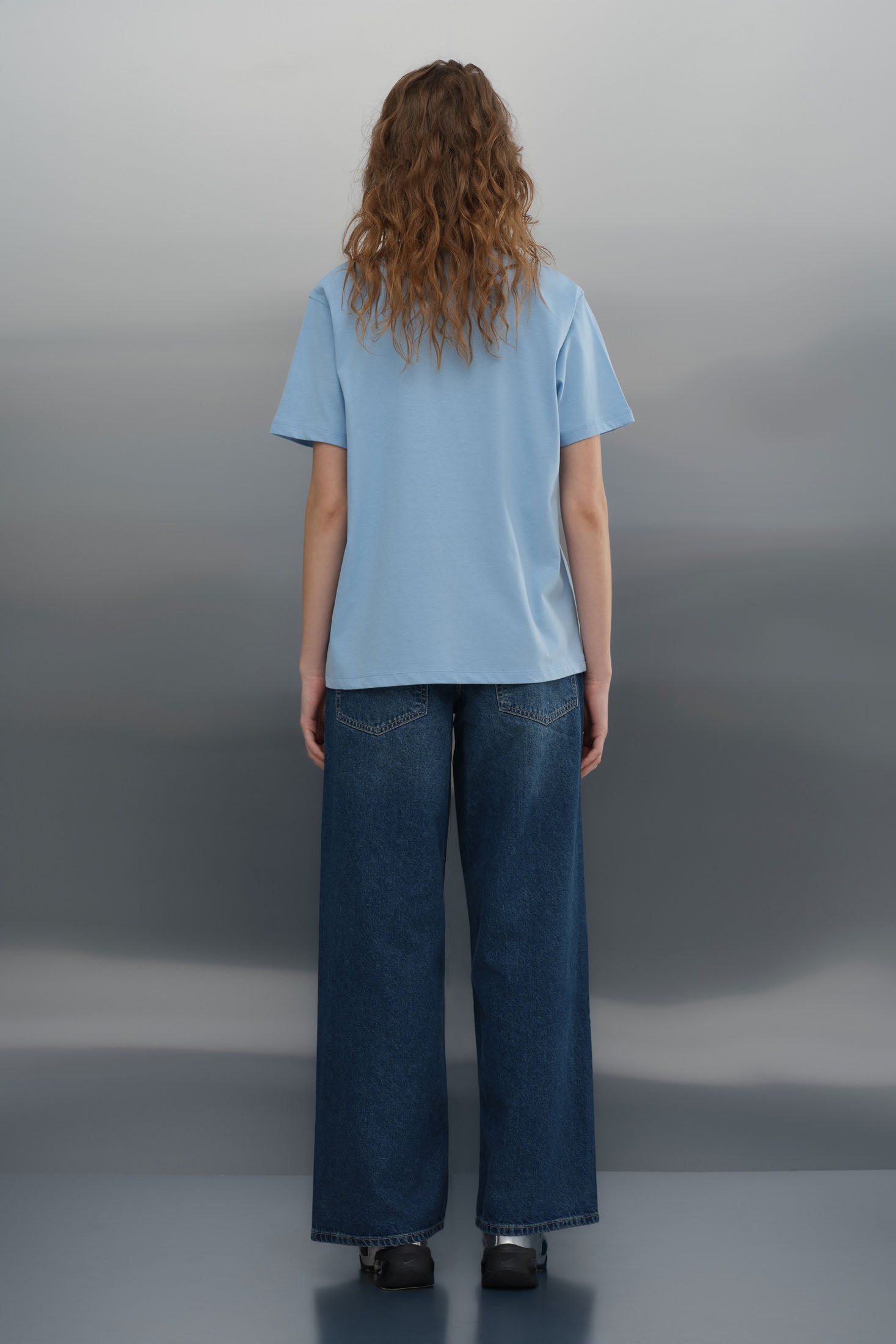 Regular T-Shirt - Açık Mavi