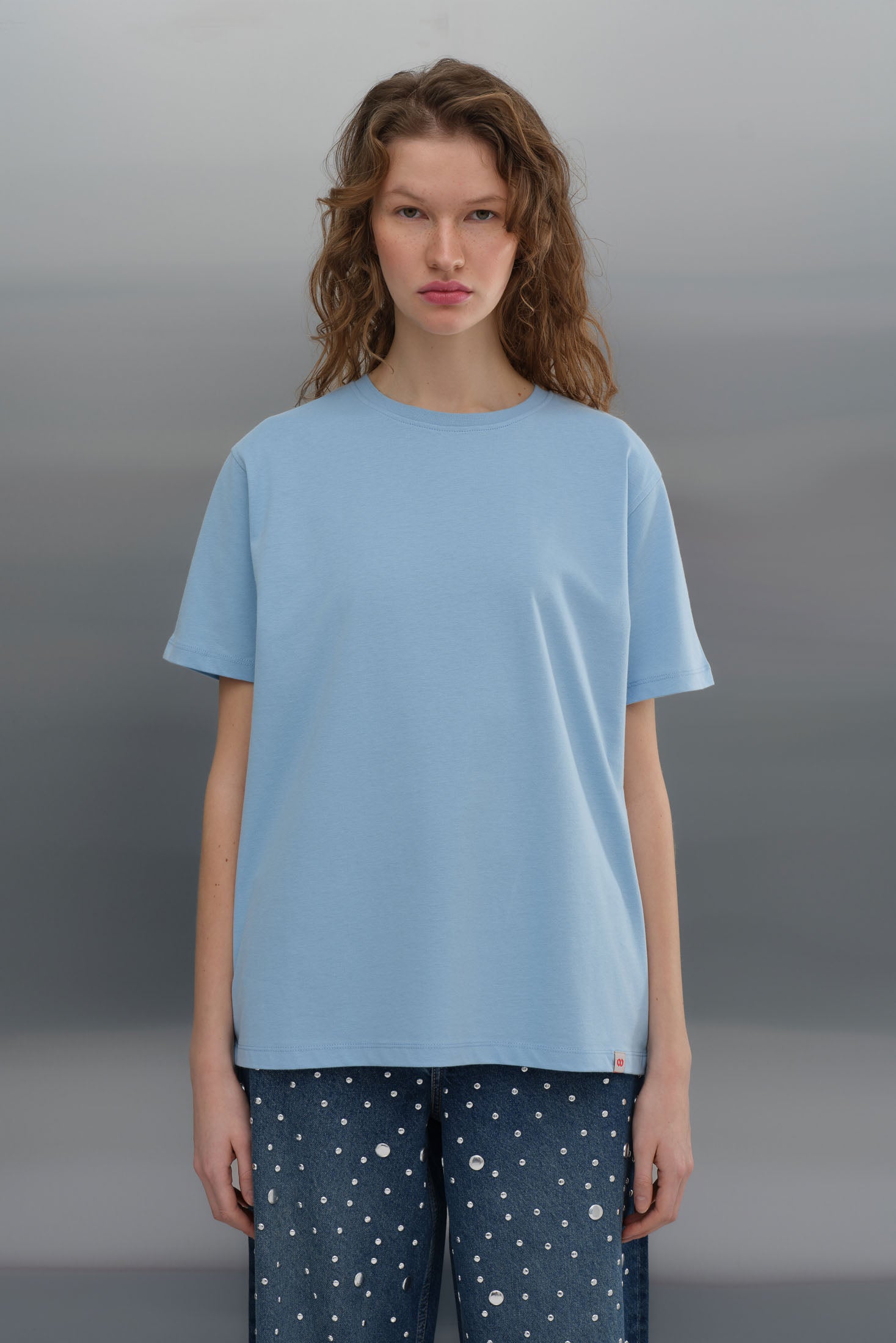 Regular T-Shirt - Açık Mavi