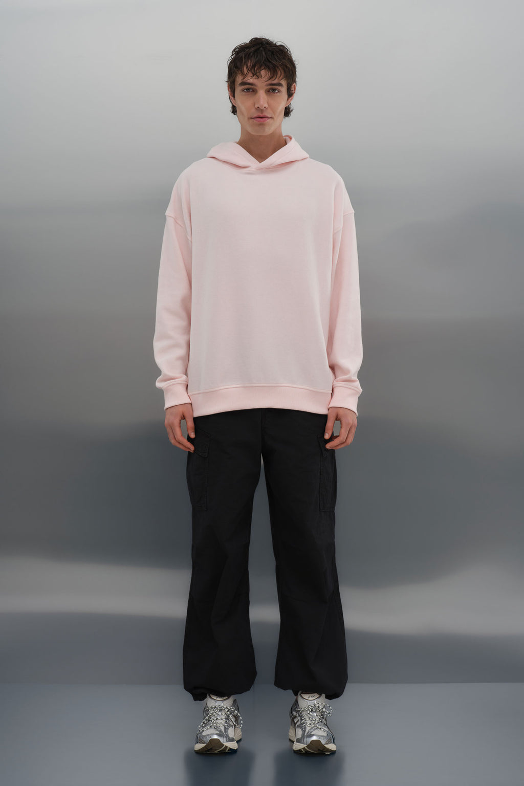Selanik Hoodie - Açık Pembe