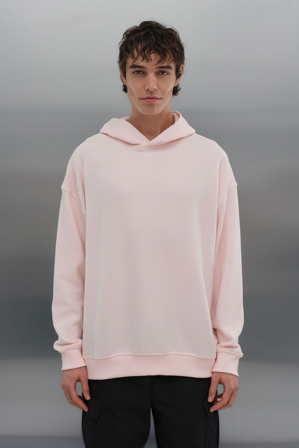 Selanik Hoodie - Açık Pembe