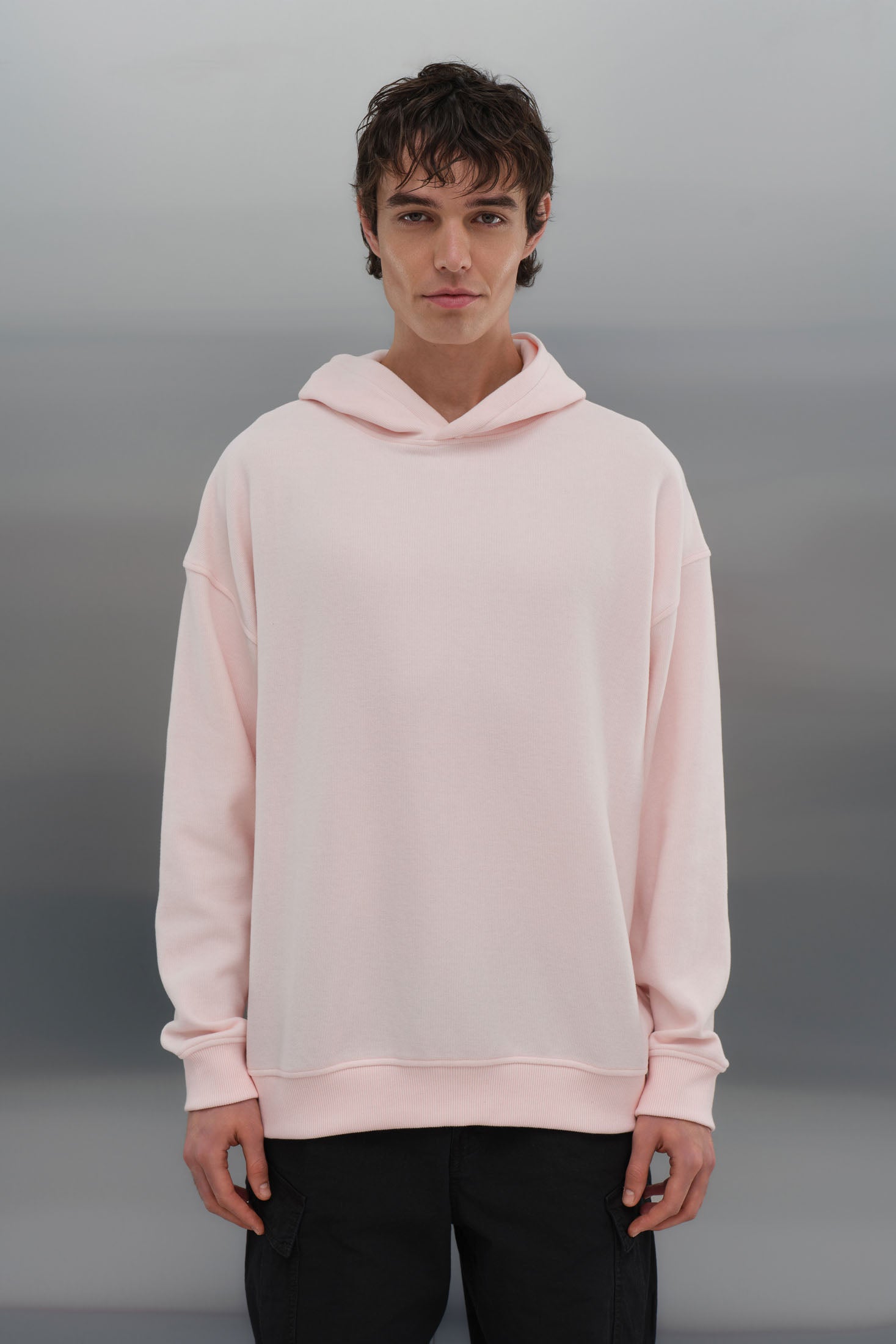 Selanik Hoodie - Açık Pembe