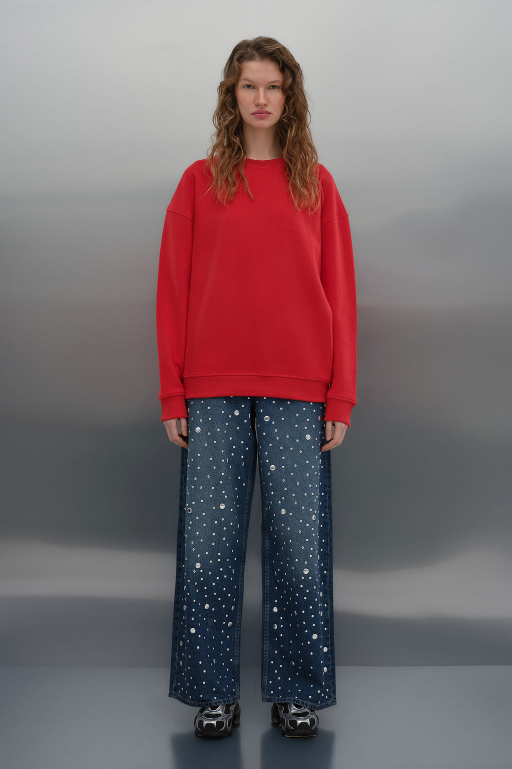 Selanik Sweatshirt - Kırmızı