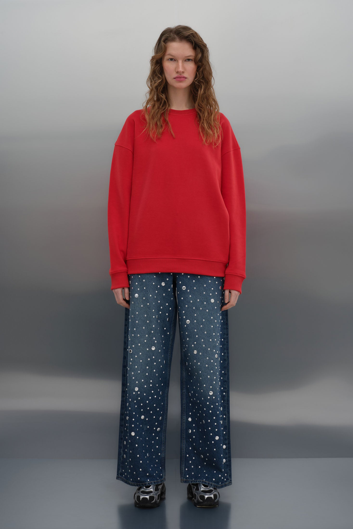 Selanik Sweatshirt - Kırmızı