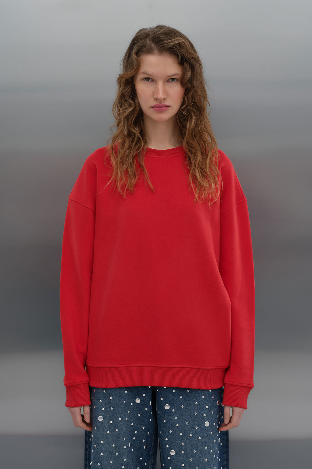 Selanik Sweatshirt - Kırmızı