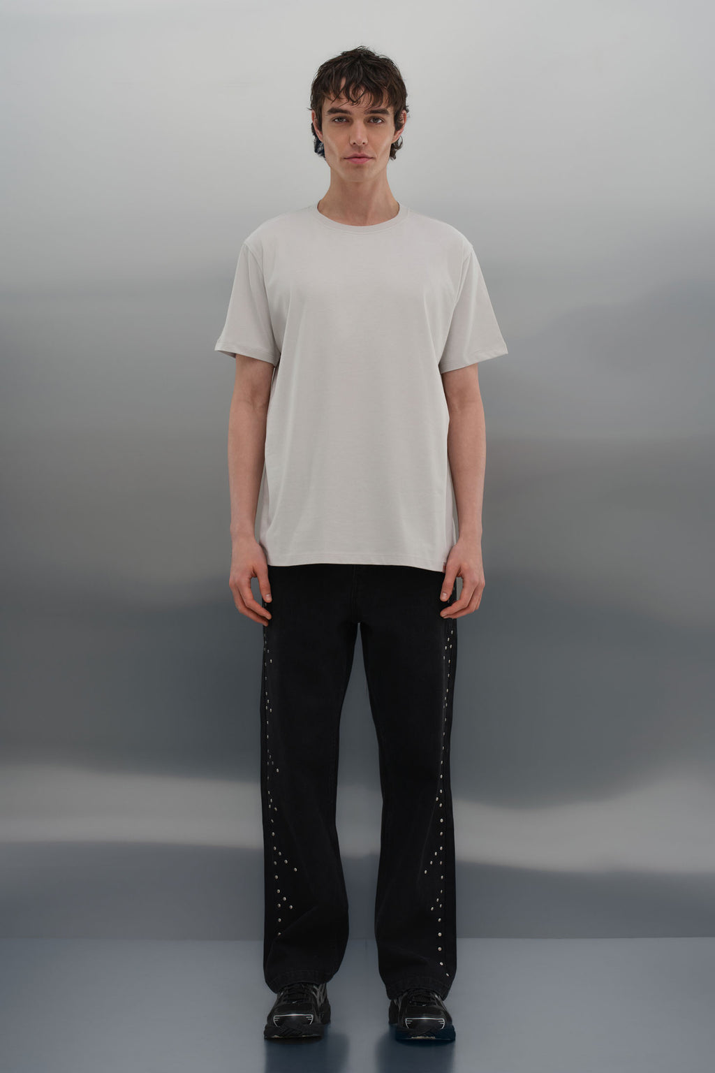 Regular T-Shirt - Açık Gri