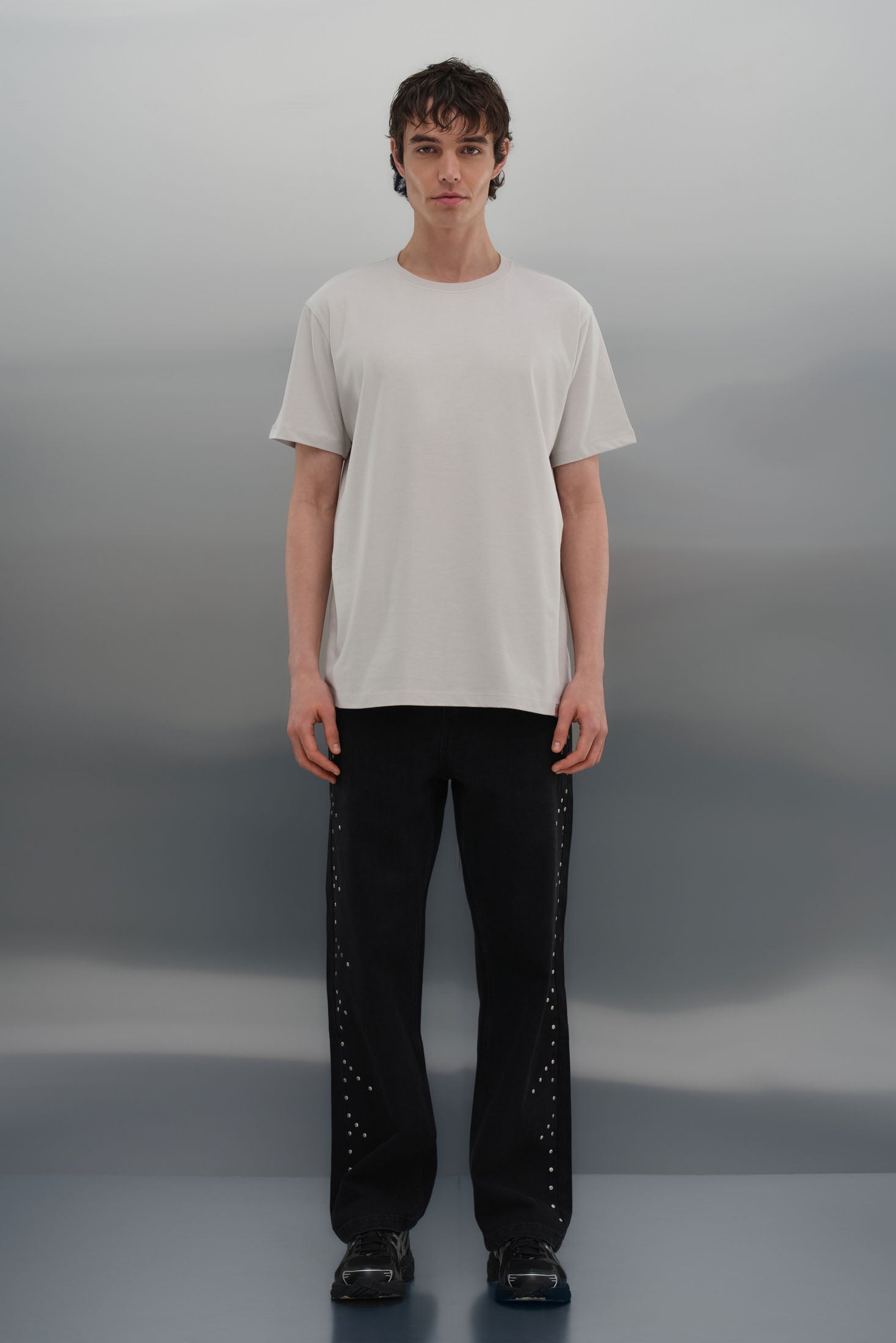 Regular T-Shirt - Açık Gri