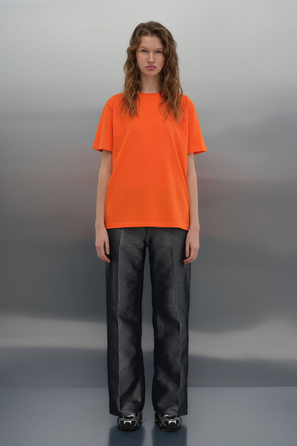 Oversize T-Shirt - Turuncu