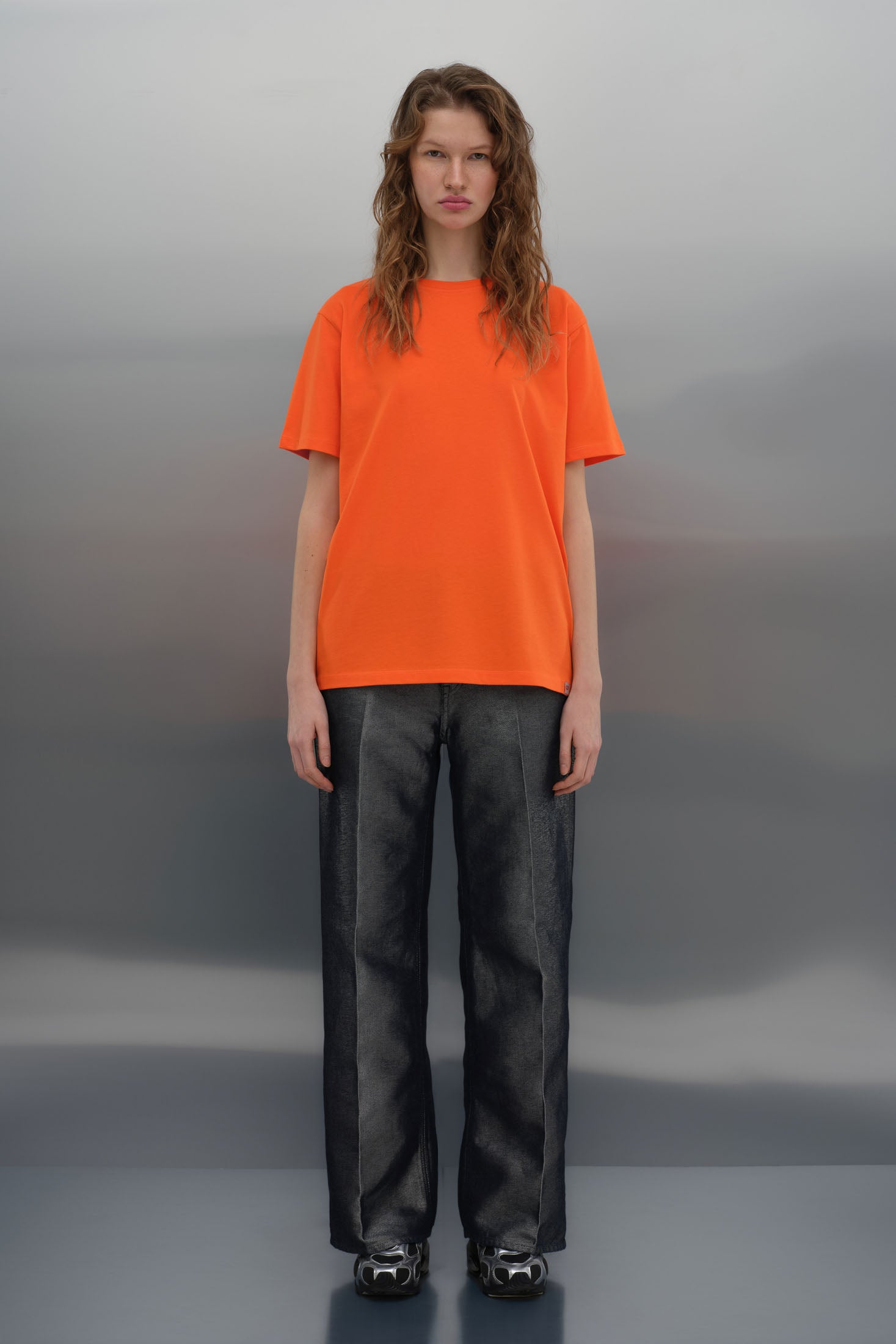 Oversize T-Shirt - Turuncu