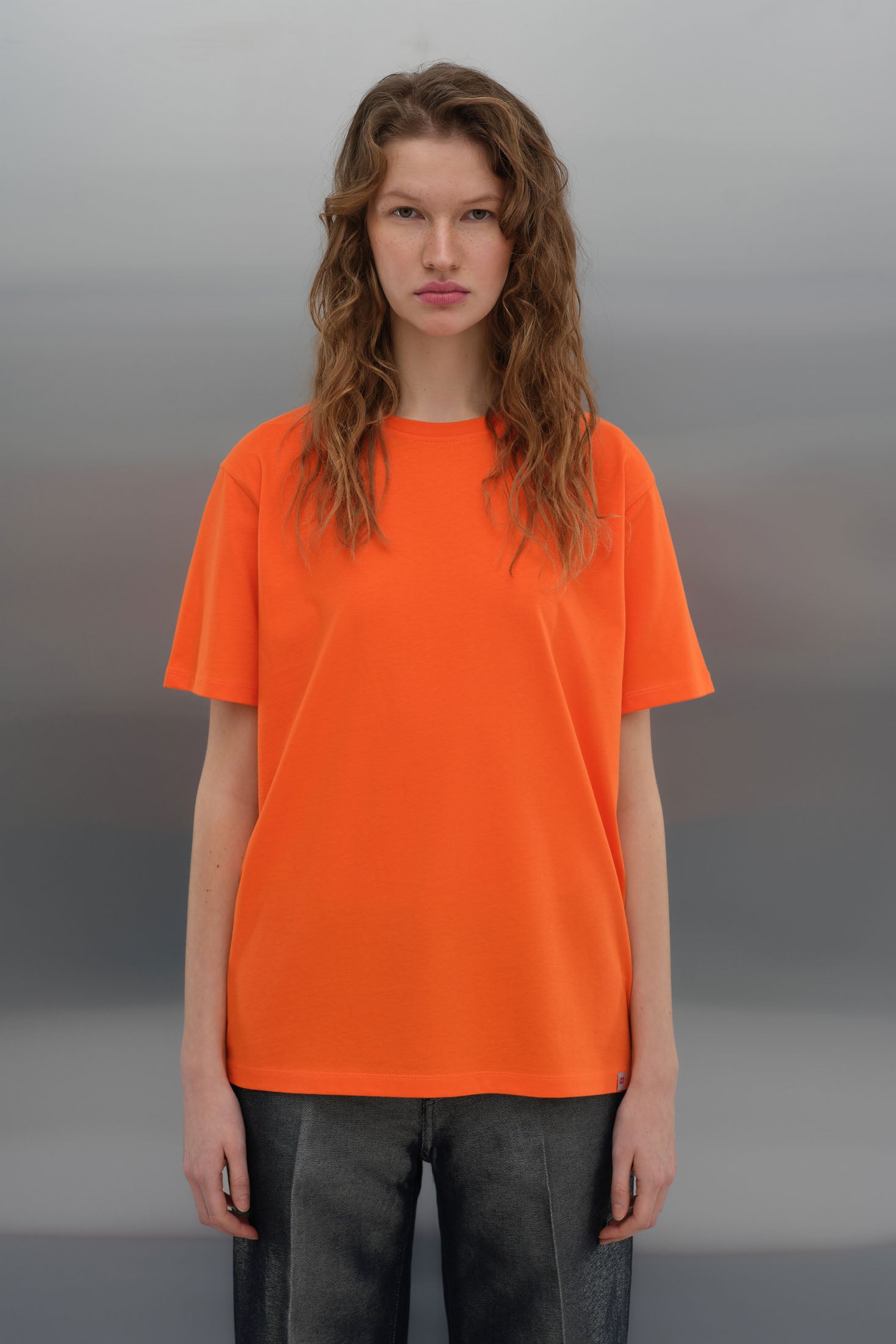 Oversize T-Shirt - Turuncu