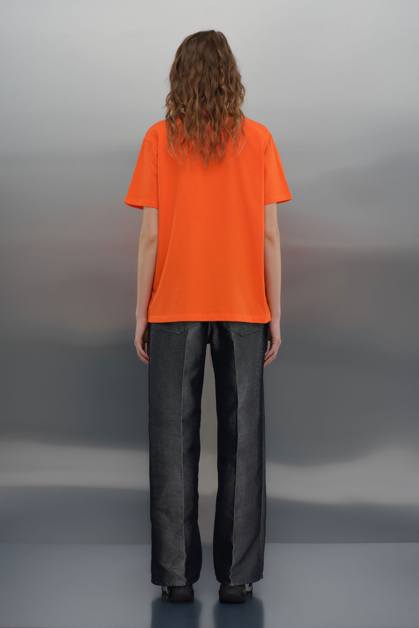 Oversize T-Shirt - Turuncu