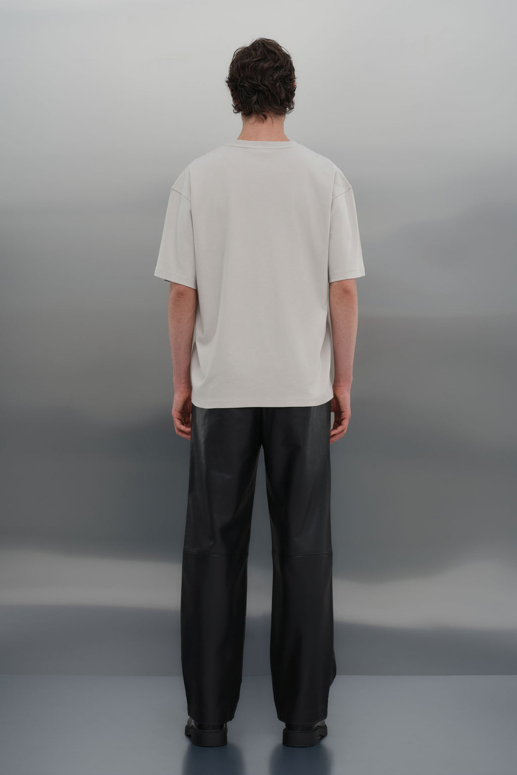 Oversize T-shirt - Açık Gri