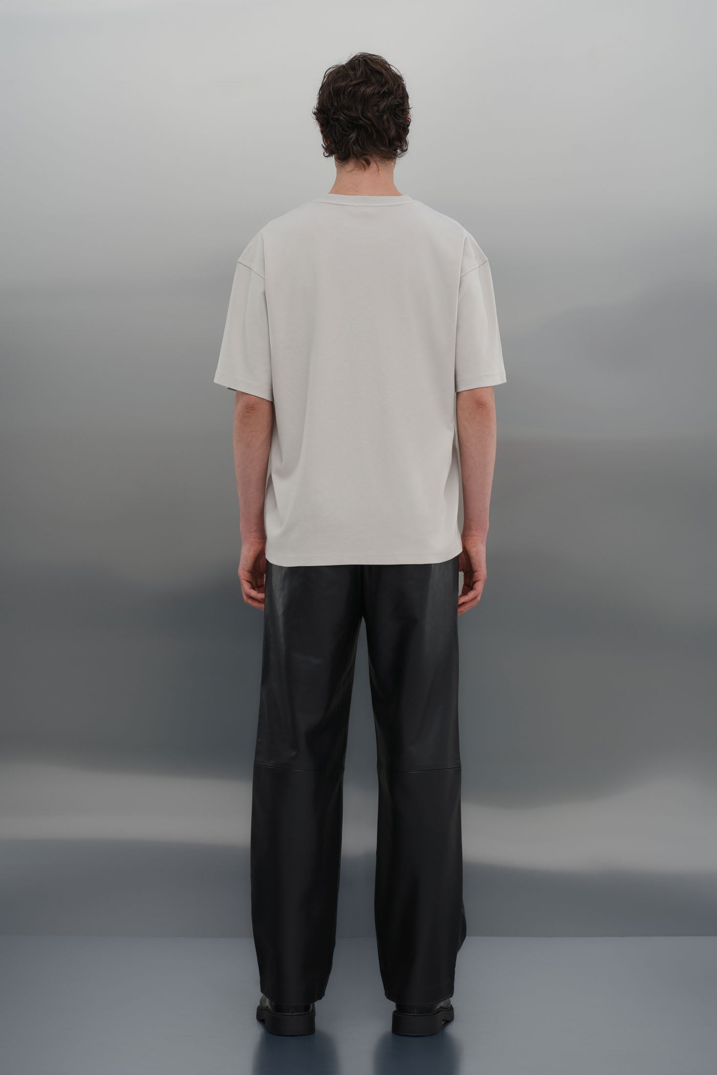 Oversize T-shirt - Açık Gri