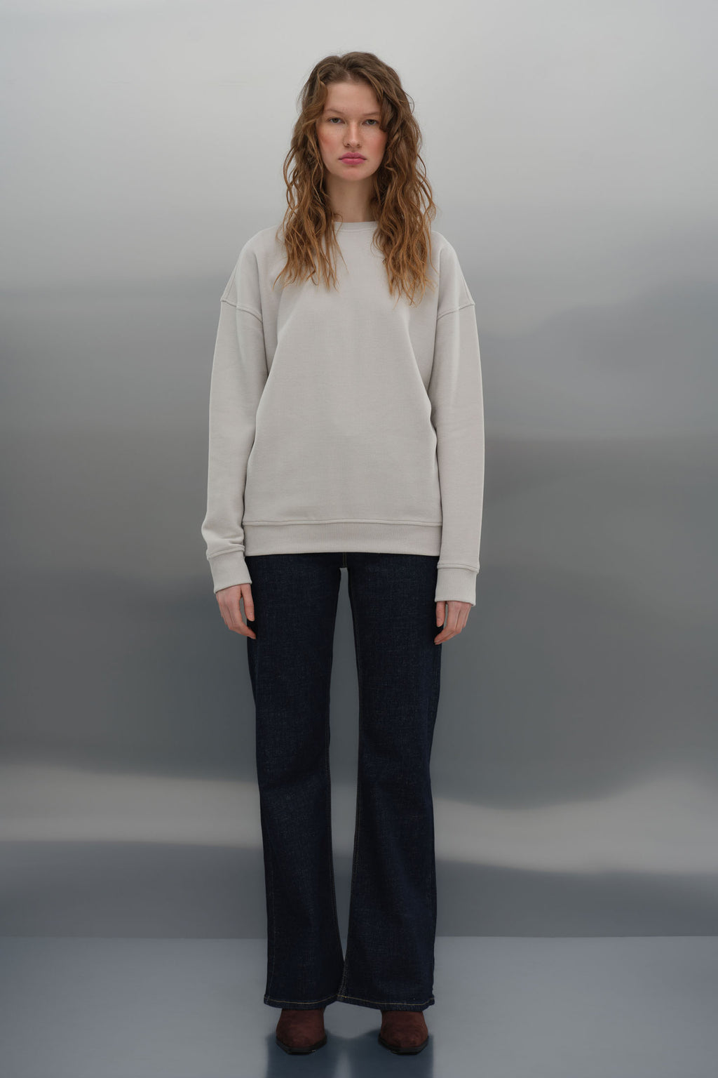 Selanik Sweatshirt - Açık Gri