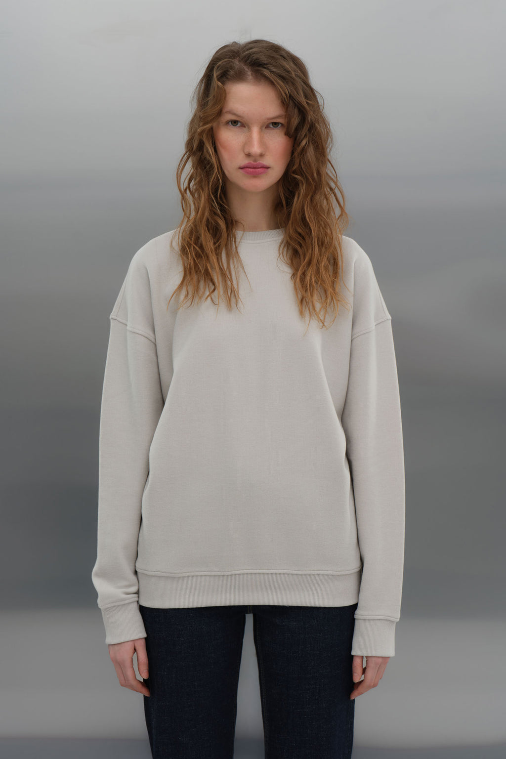 Selanik Sweatshirt - Açık Gri
