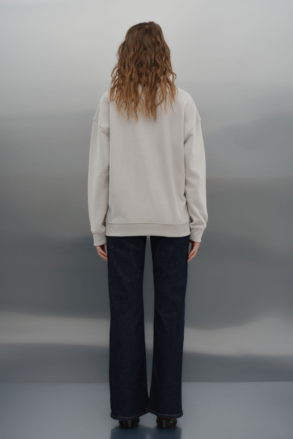 Selanik Sweatshirt - Açık Gri