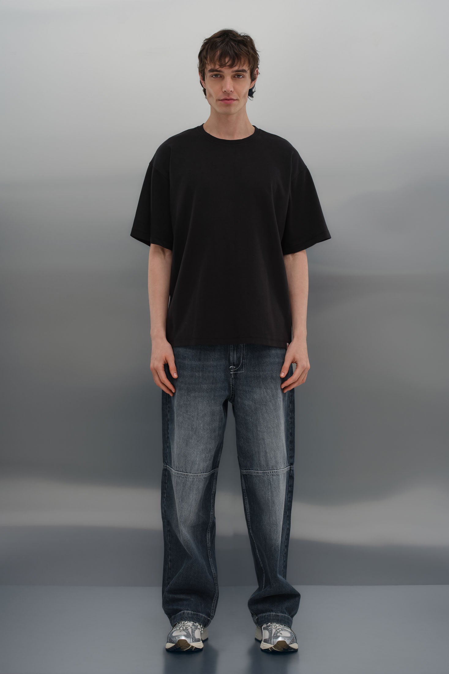Oversize T-Shirt - Siyah