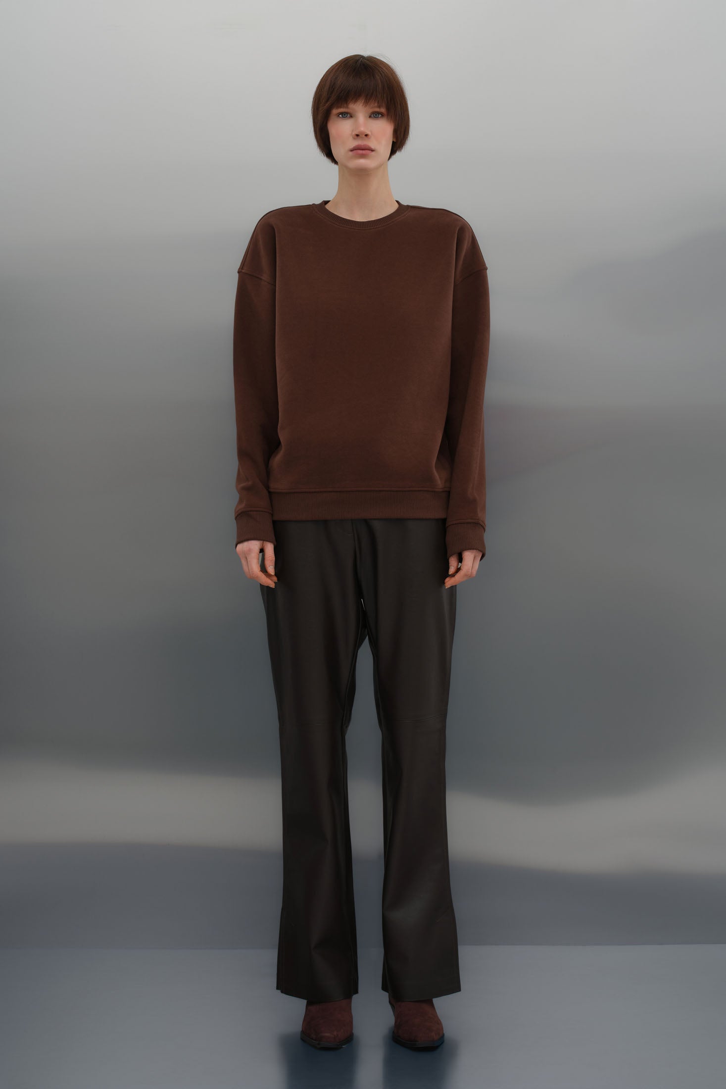Selanik Sweatshirt - Kahverengi