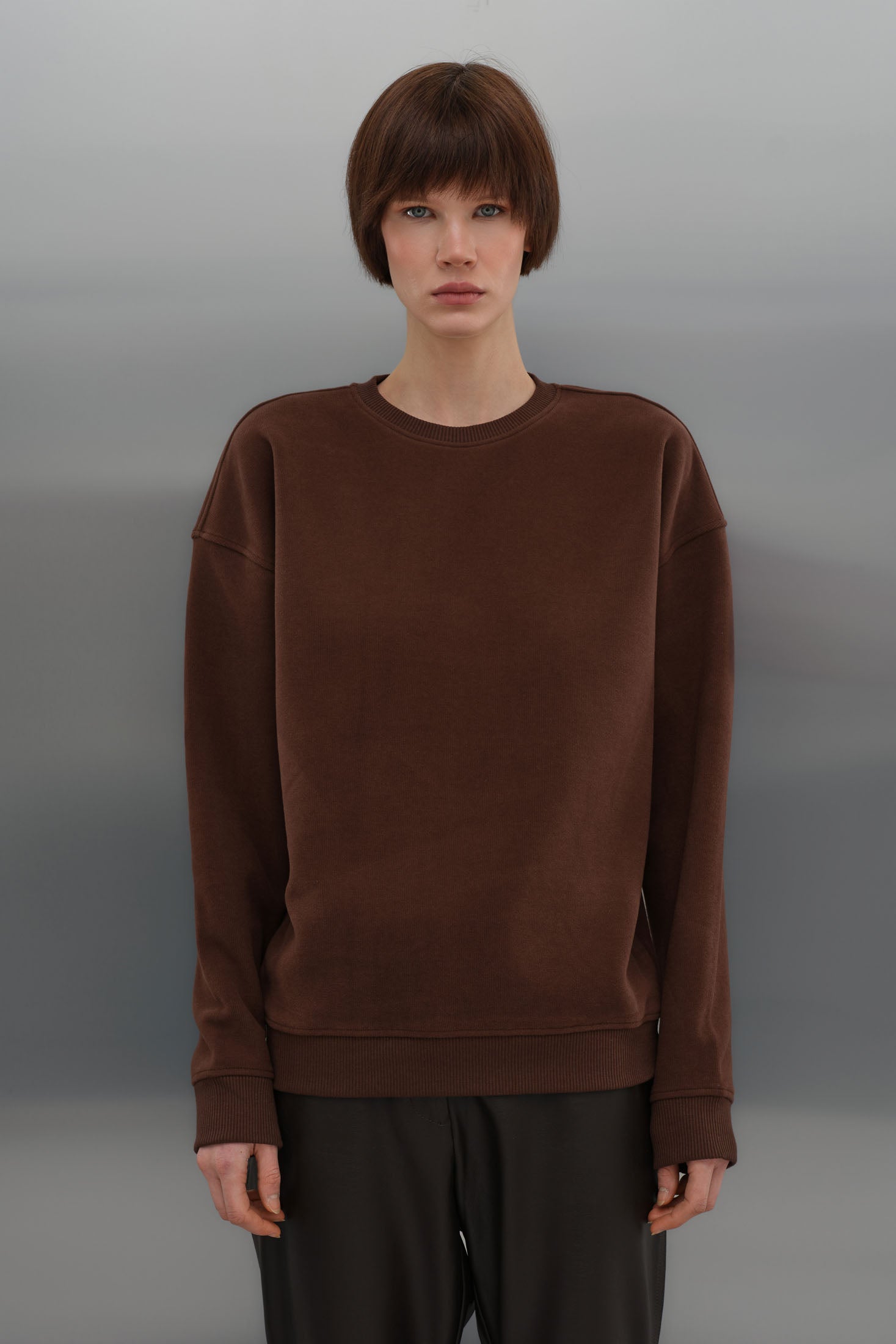 Selanik Sweatshirt - Kahverengi