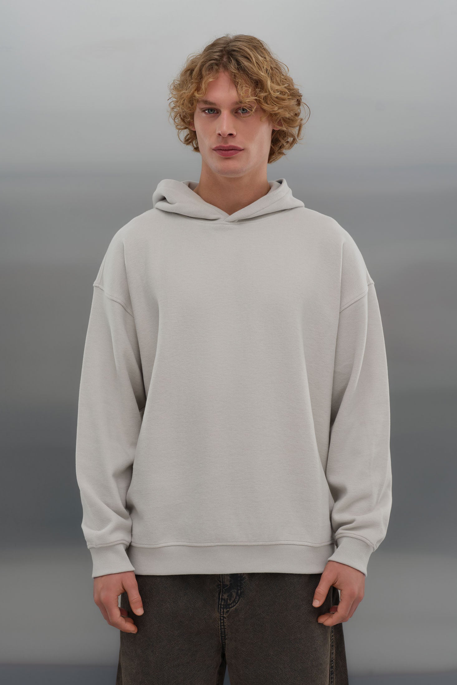 Selanik Hoodie - Açık Gri