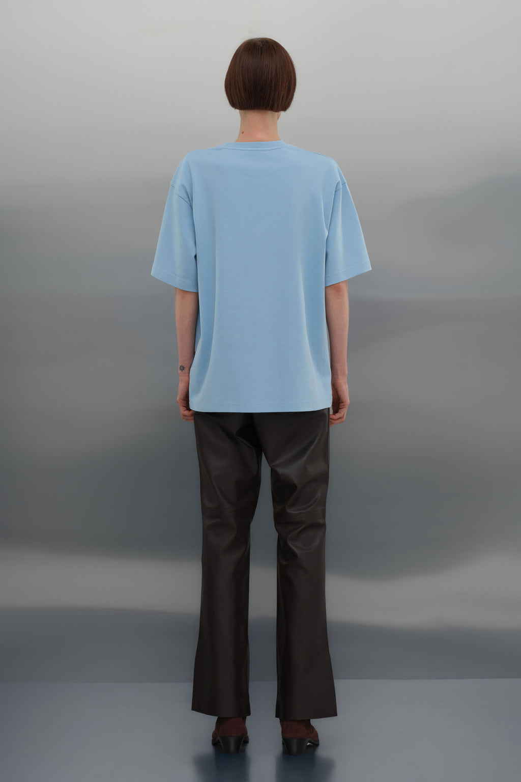 Oversize T-Shirt - Açık Mavi