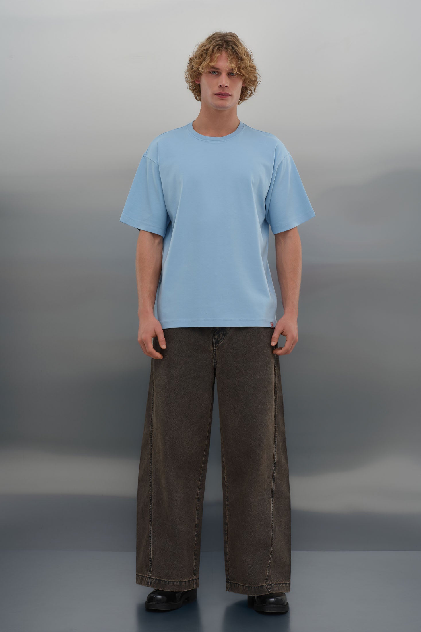 Regular T-Shirt - Açık Mavi