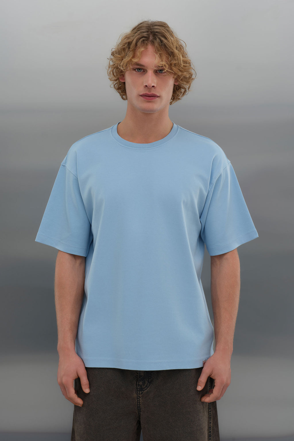 Regular T-Shirt - Açık Mavi