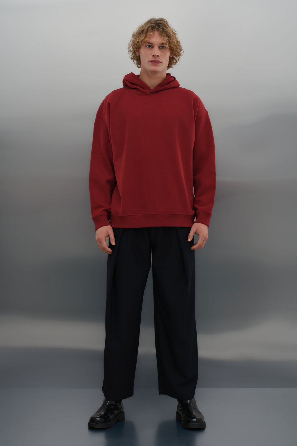 Selanik Hoodie - Bordo