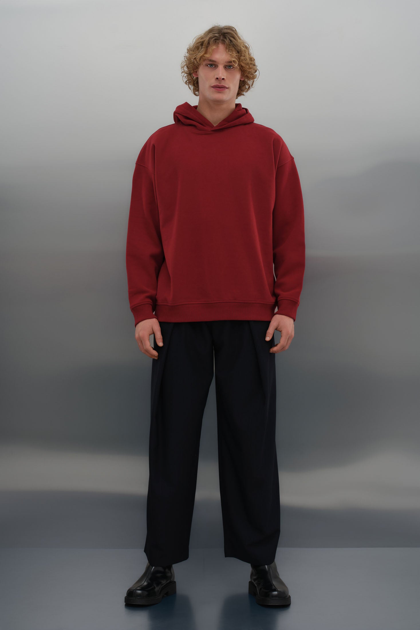 Selanik Hoodie - Bordo