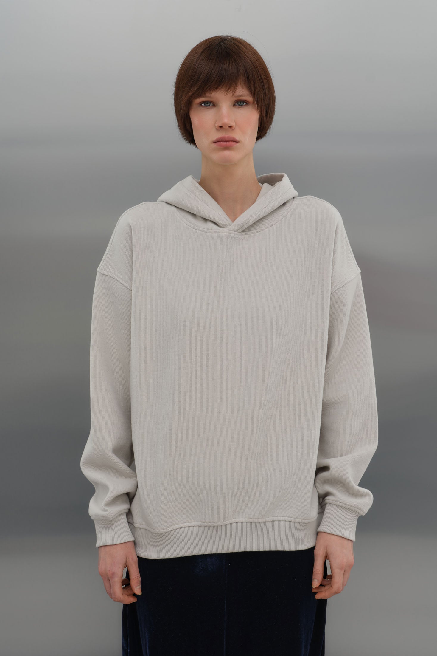 Selanik Hoodie - Açık Gri