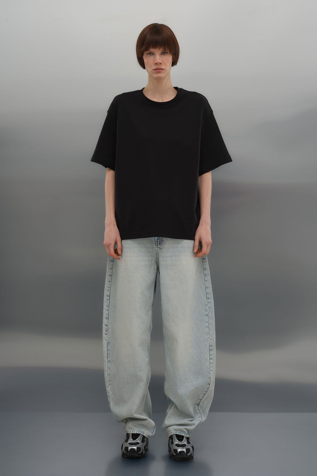 Oversize T-Shirt - Siyah