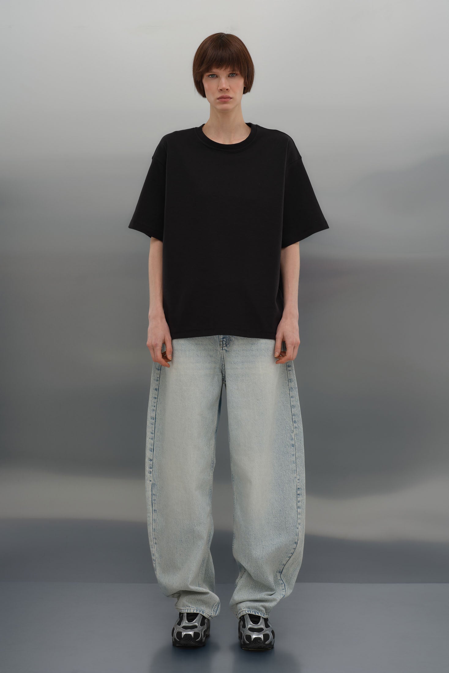Oversize T-Shirt - Siyah
