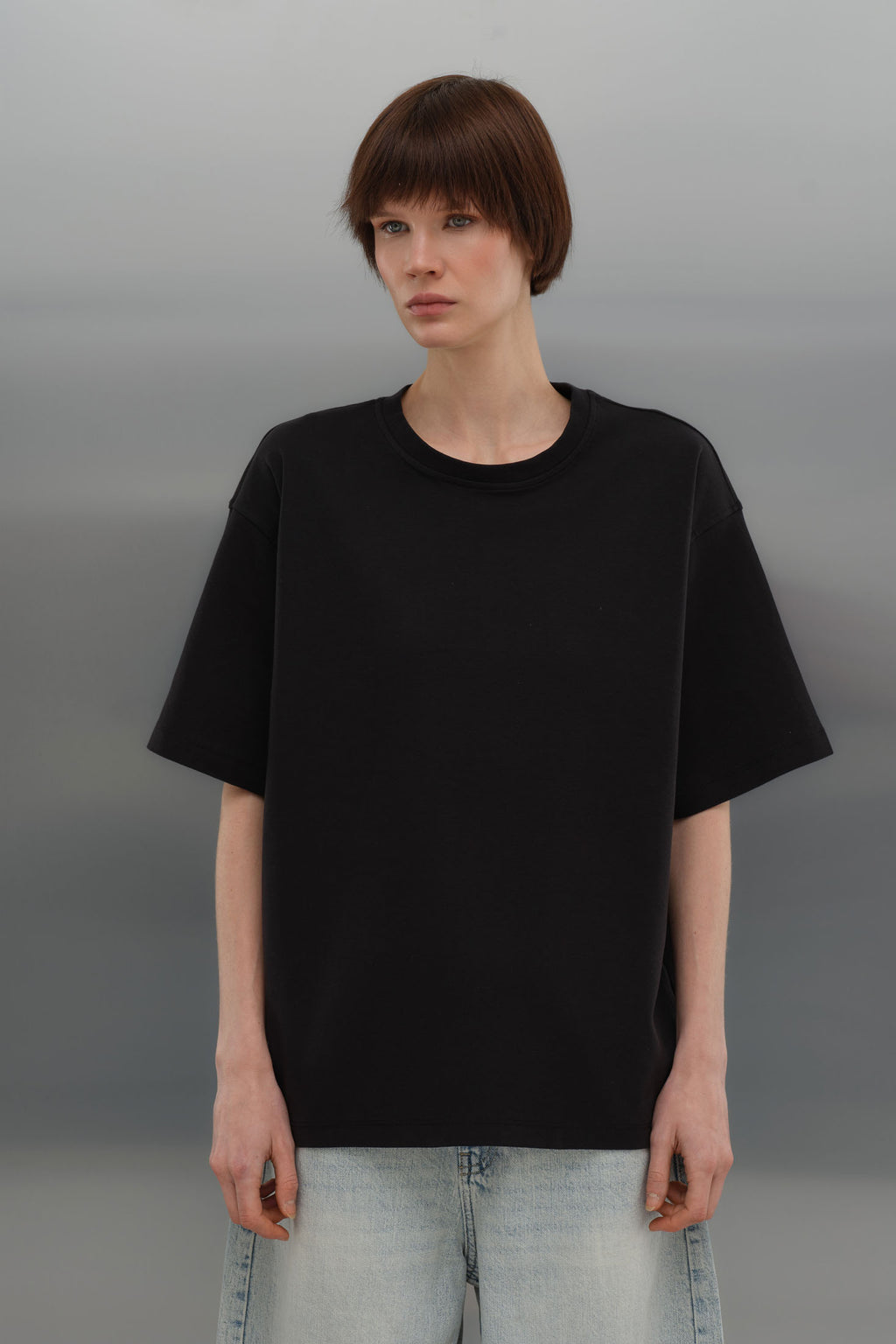 Oversize T-Shirt - Siyah