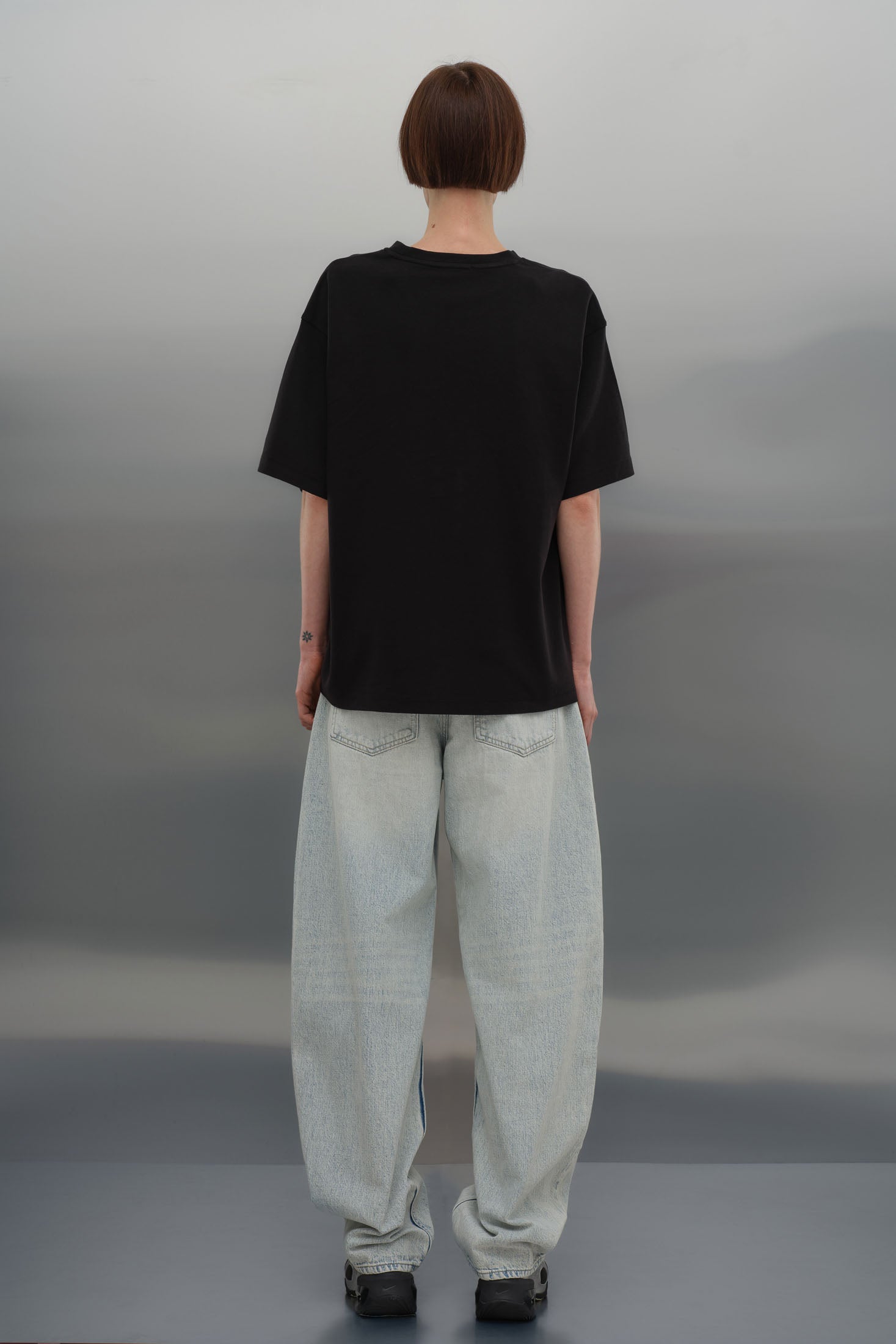 Oversize T-Shirt - Siyah
