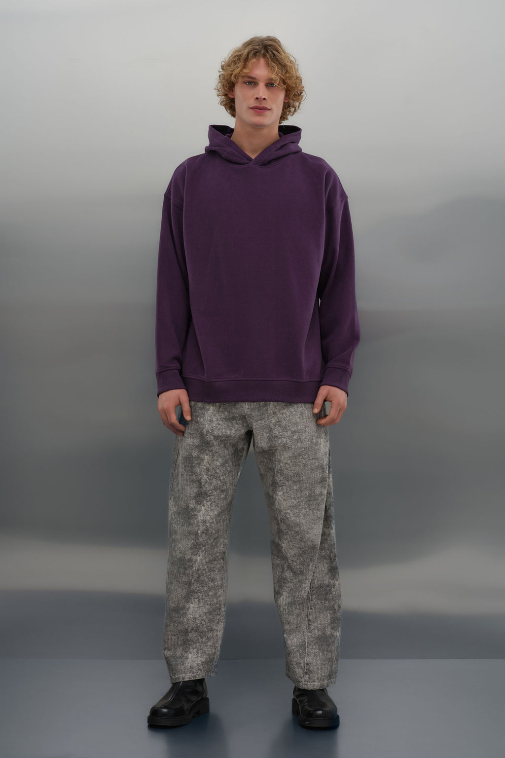 Selanik Hoodie - Mor