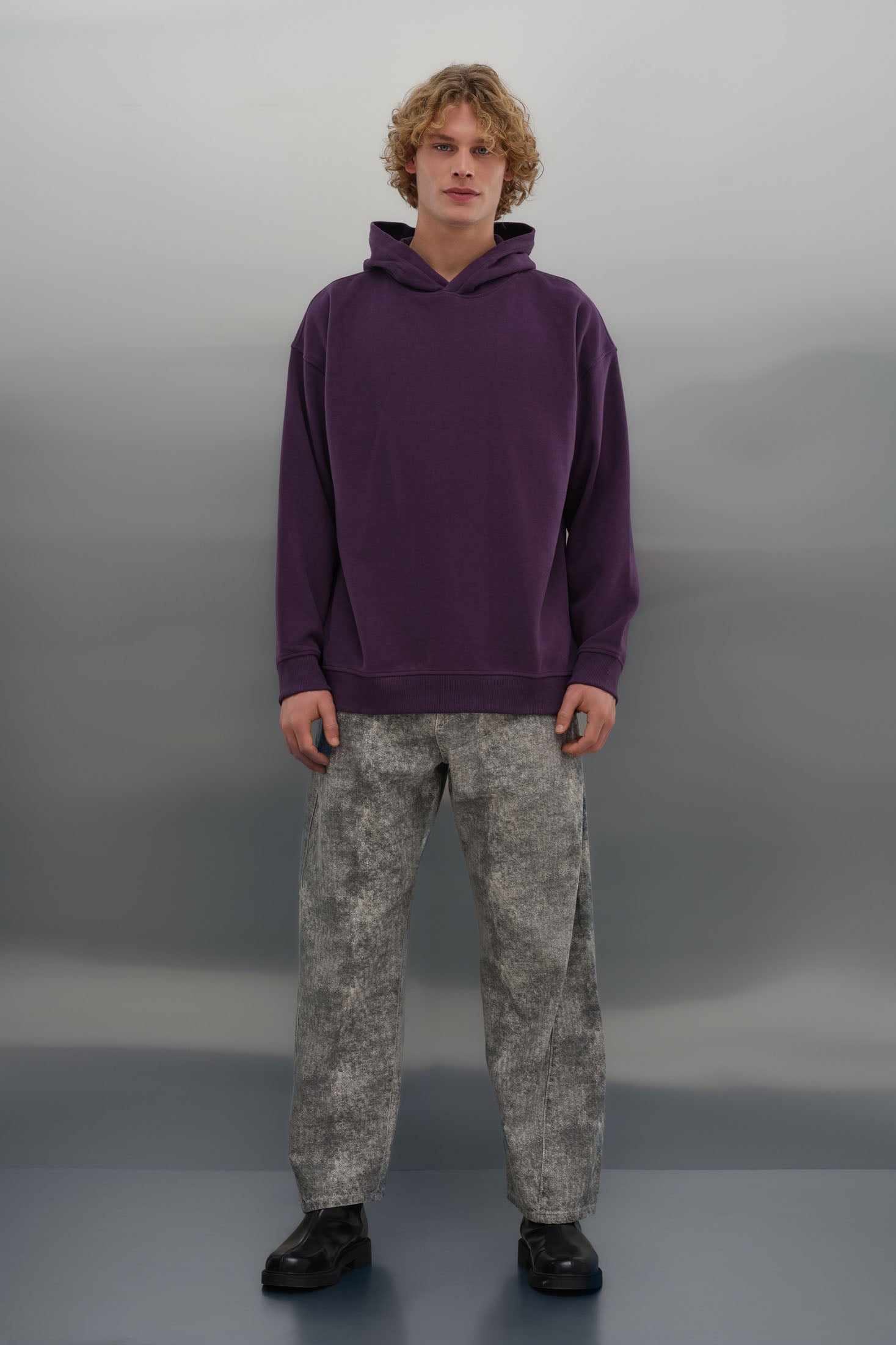 Selanik Hoodie - Mor