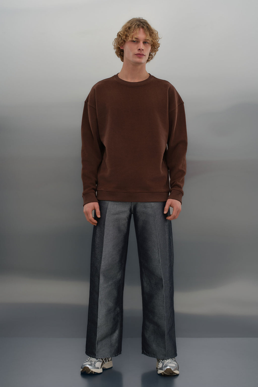 Selanik Sweatshirt - Kahverengi