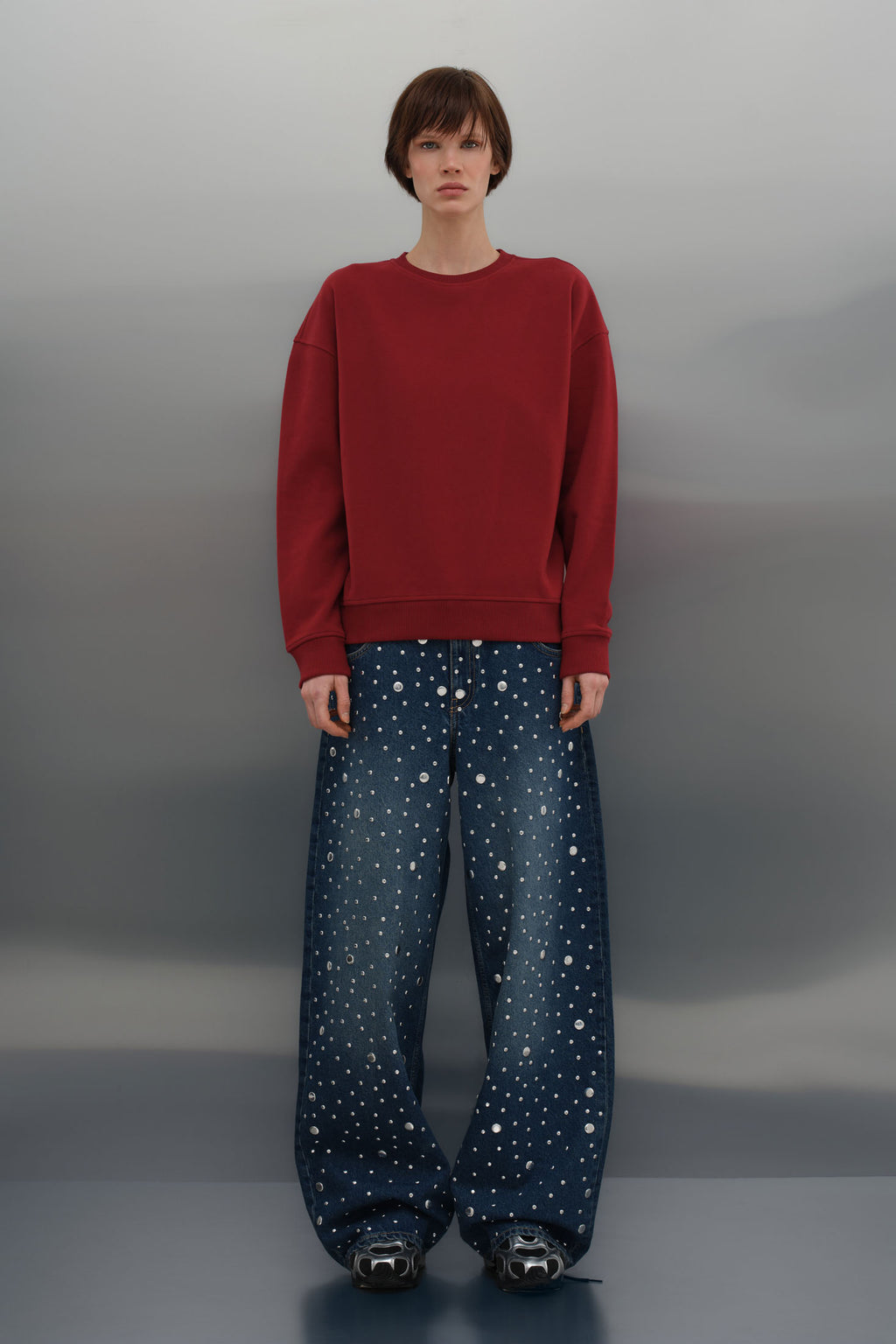 Selanik Sweatshirt - Bordo