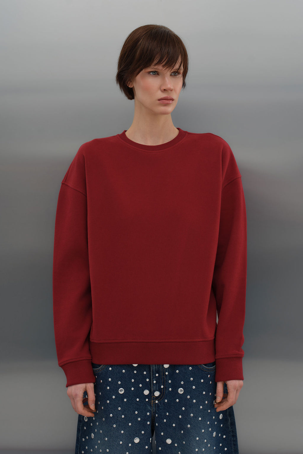 Selanik Sweatshirt - Bordo