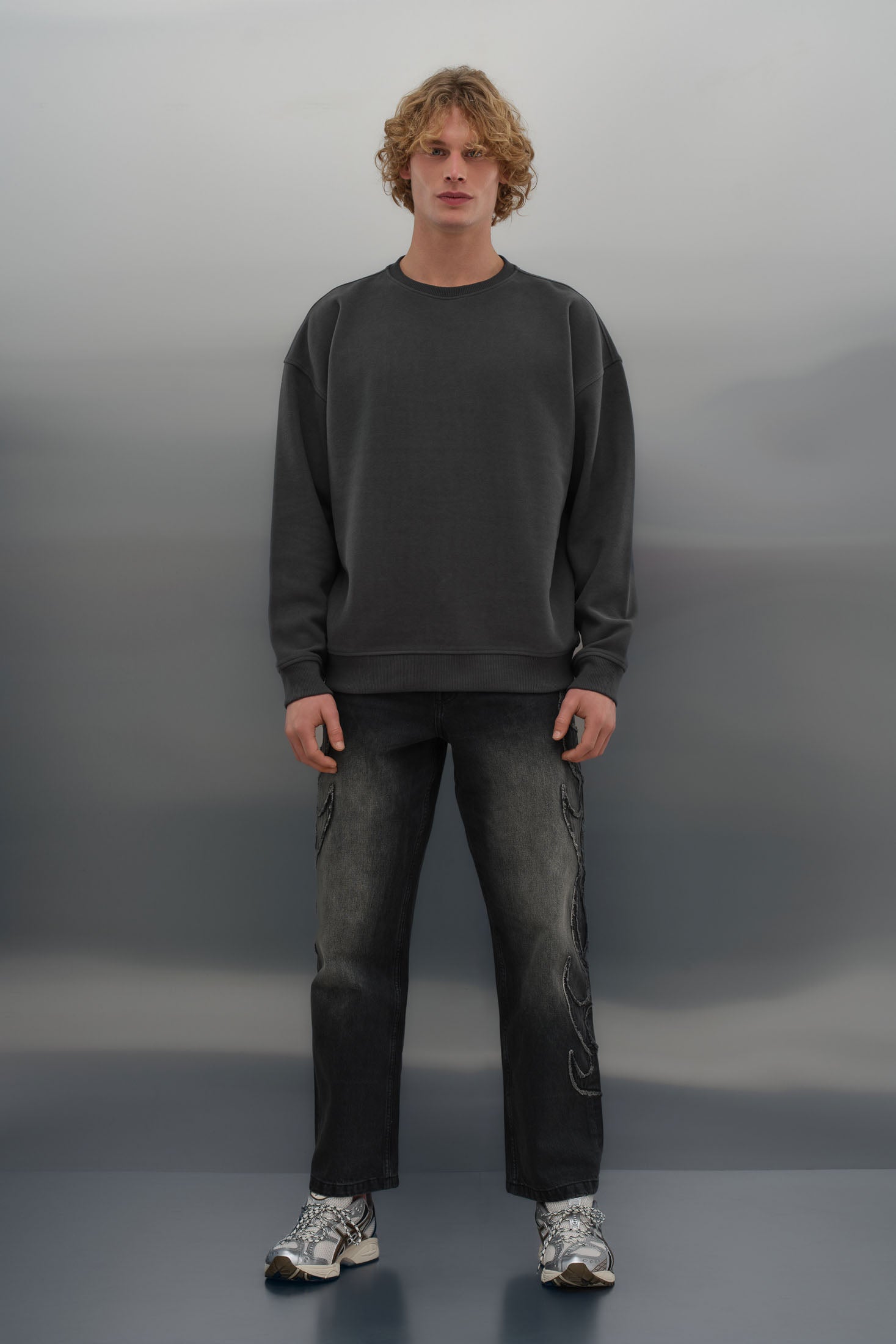 Selanik Sweatshirt - Antrasit
