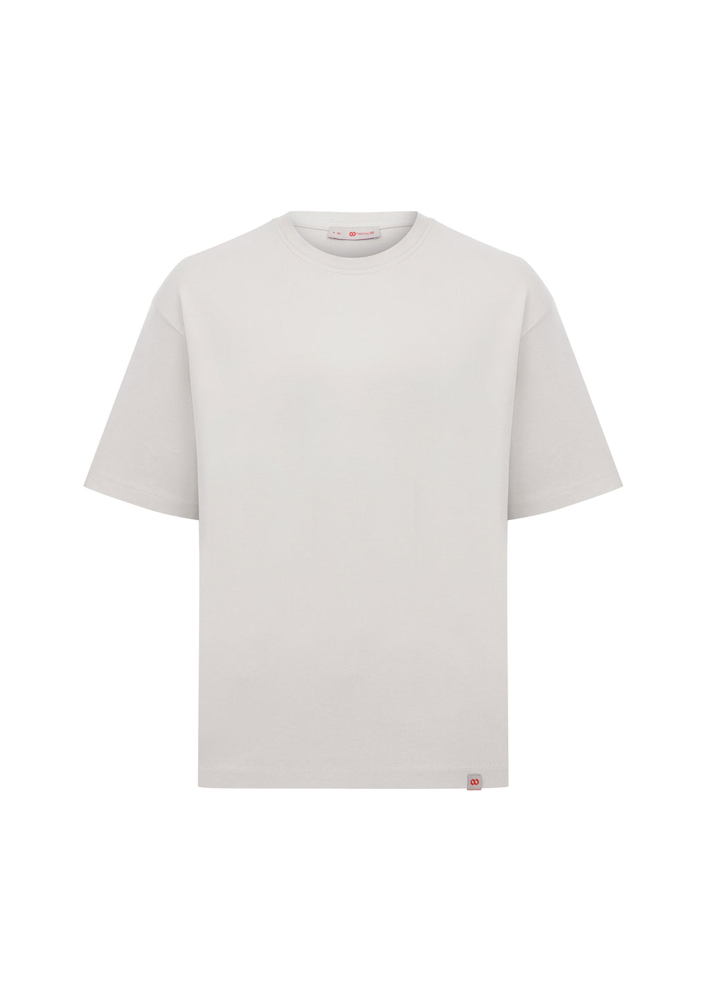 Oversize T-shirt - Açık Gri