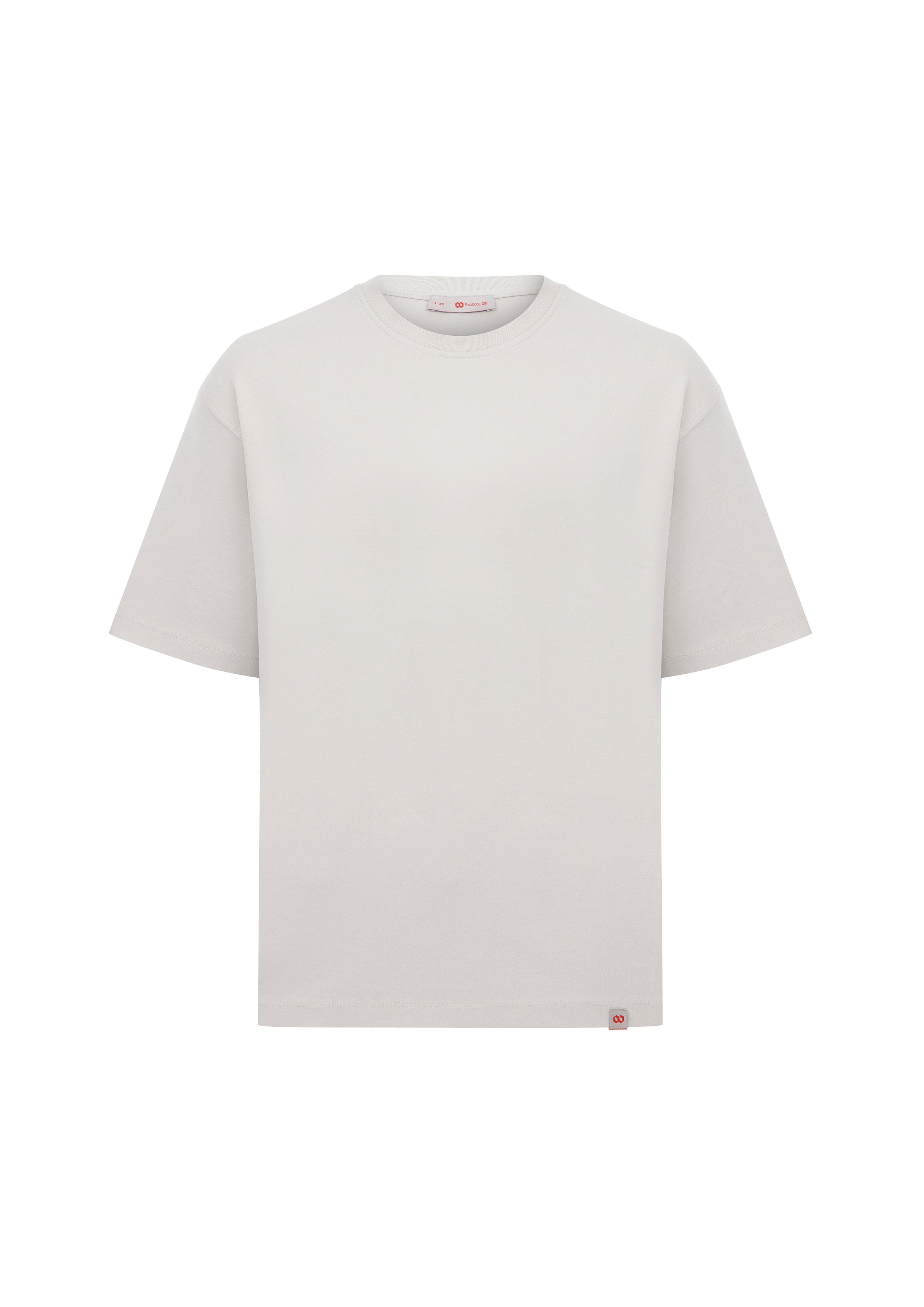 Oversize T-shirt - Açık Gri
